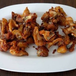 ไก่บ้านคั่วเกลือ