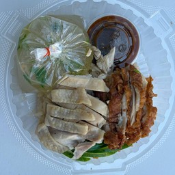 ข้าวมันไก่โชคดี มหาทรัพคอนโดทาวน์