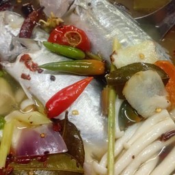 ต้มยำปลาทูสด