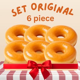 เซตโดนัทออริจินัล 6 ชิ้น