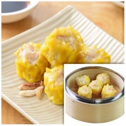 ขนมจีบกุ้ง + ขนมจีบปู ( 20 ลูก ) ไม่ผสมแป้ง