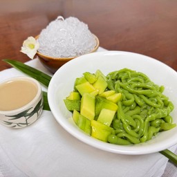 ลอดช่องแตงไทยน้ำตาลมะพร้าว