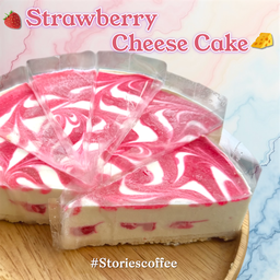Strawberry Cheese Cake (สตอเบอรี่ชีสเค้ก)