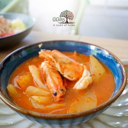 แกงส้มมะละกอกุ้งสด