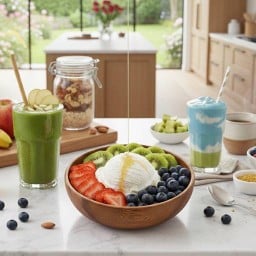 BSP SWEET BAR กรีกโยเกิร์ต น้ำสกัดเย็น ผลไม้