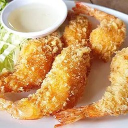 กุ้งชุบแป้งทอด