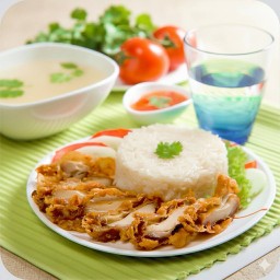 ข้าวมันไก่ทอดพิเศษ