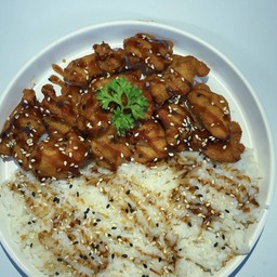 ข้าวไก่คาราเกะญี่ปุ่น ซอสเทริยากิ