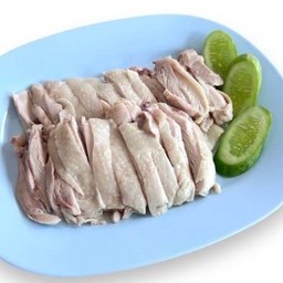 ไก่ต้มสับ จานใหญ่