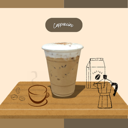 คาปูชิโน่ เย็น