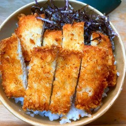 ข้าวหน้าปลาทิพย์ทอด