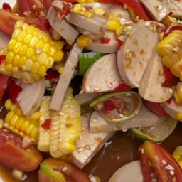 ตำข้าวโพดปลาร้าหมูยอ