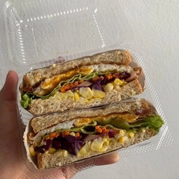 ไข่ดาว+ข้าวโพด