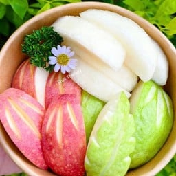 สาลี่ พรีเมี่ยม x แอปเปิ้ลฟูจิ x ฝรั่งกิมจู กรอบ หวาน อร่อย
