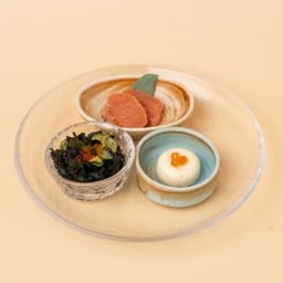 3 kinds of side dishes