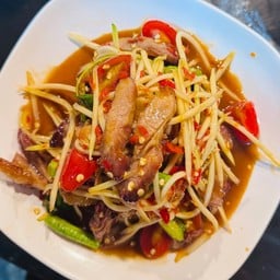 ตำคอหมูย่าง