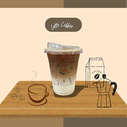 ลาเต้เย็น