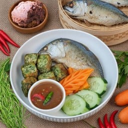 ปลาทูเคียงน้ำพริกสูตรคุณย่า