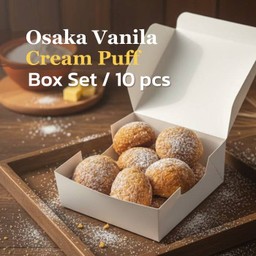 โอซาก้าครีมพัฟ เซ็ต 10 ชิ้น