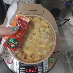 ข้าวไข่เจียวxข้าวไข่เจียว(ไม่มีท็อปปิ้ง)