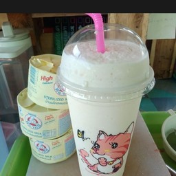 นมหมีปั่น