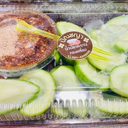 มะม่วงเบา แจ่วปลาร้า ชุดใหญ่