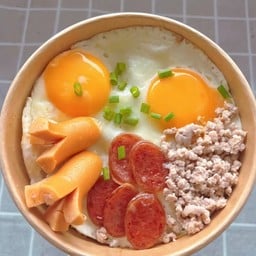 ข้าวไข่กะทะ