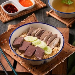 ข้าวมันตับไก่+เลือดไก่  ปกติ