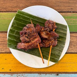 .หมูมะแขว่นทอด. ทอดด้วยน้ำมันหมู