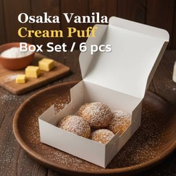 โอซาก้าครีมพัฟ เซ็ต 6 ชิ้น