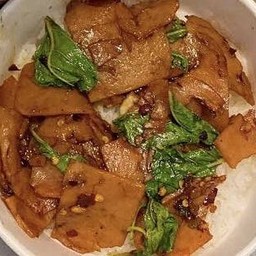 ข้าว-กะเพราแฮม