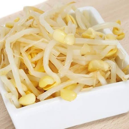 .ถั่วงอกลวก.