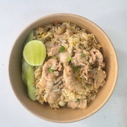 ข้าวผัดหมูชิ้น