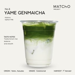 No.8 Yame Genmaicha Latte