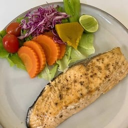 สเต็กปลา แซลมอน ( 𝐒𝐚𝐥𝐦𝐨𝐧 𝐒𝐭𝐞𝐚𝐤 )