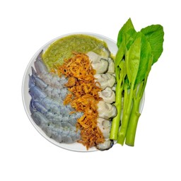 กุ้ง+หอยนางรม (ซีฟู้ด)
