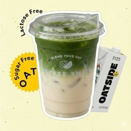 Oat milk มัทฉะลาเต้