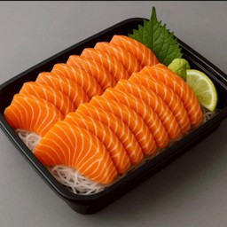 แซลมอนซาชิมิขนาด 500 กรัม サーモン刺身 1/2kg