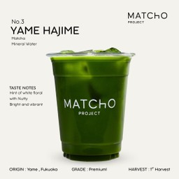 No.3 Yame Hajime Clear Usucha