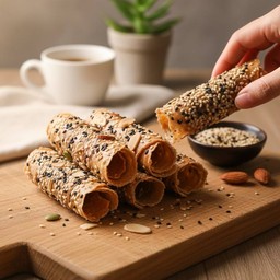 ขนมกล้วยอบธัญพืชโฮมเมด ไร้แป้ง