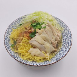 ก๋วยเตี๋ยวไก่ต้มกะหล่ำปลี (น้ำ)