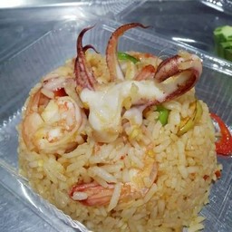 ข้าวผัดต้มยำกุ้ง