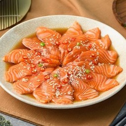 แซลมอนดองซีอิ๊ว