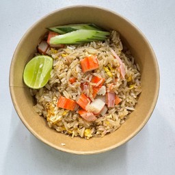 ข้าวผัดปูอัด