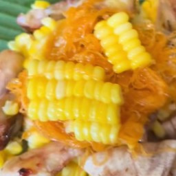 กล้วยปิ้งฝอยทองกะทิ