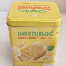แครกเกอร์ แซนวิชครีมกลิ่นเลมอน