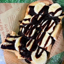 ปังปิ้งกล้วยหอม+ ช็อกโกแลต