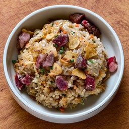 ข้าวผัดมันเนื้อวากิวญี่ปุ่น