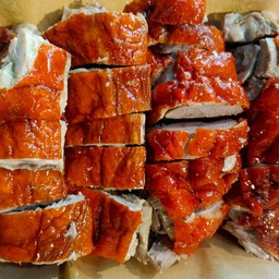 เป็ดย่างครึ่งตัว