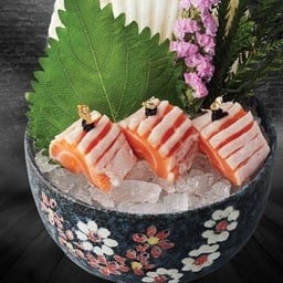 ซาซิมิท้องปลาแซลมอน